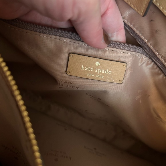 Kate Spade Cream Satchel Bag - Picture 3 of 6